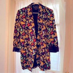 Nicole Miller silk blazer